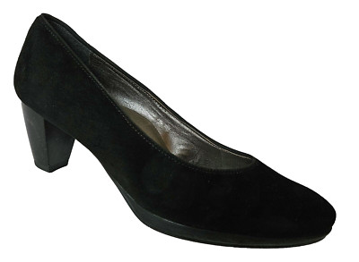 Ara Pumps Damen schuhe 06 G  schwarz Wildleder Weite G, EUR 38, US 7,5, UK 5