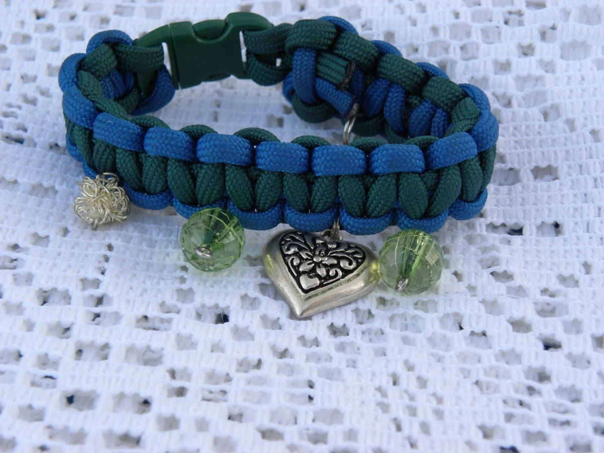 Basic paracord hotsell charm bracelet