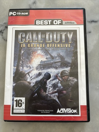 Jeu PC CD-ROM Call Of Duty la Grande offensive | eBay