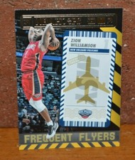 BASKETBALL CARD PANINI 2021-22 NBA HOOPS FREQUENT FLYERS ZION WILLIAMSON 