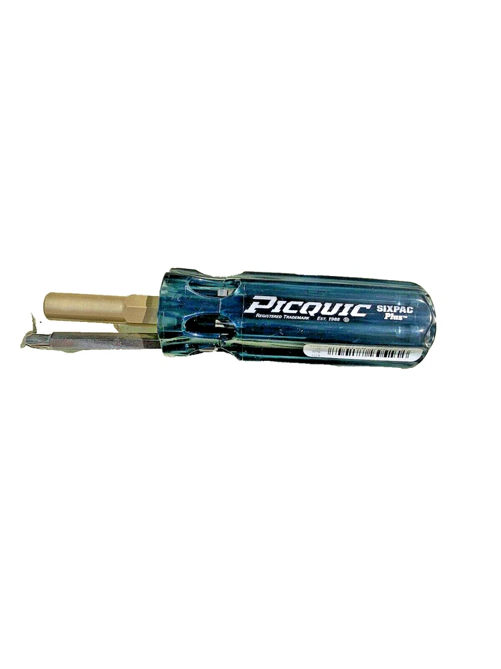 PICQUIC Multi Bit Screwdrivers - SixPac Plus & Stubby  "Smoke Black" - Image 2 of 3
