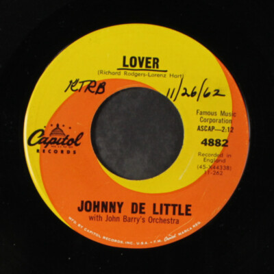JOHNNY DE LITTLE: lover CAPITOL RECORDS 7