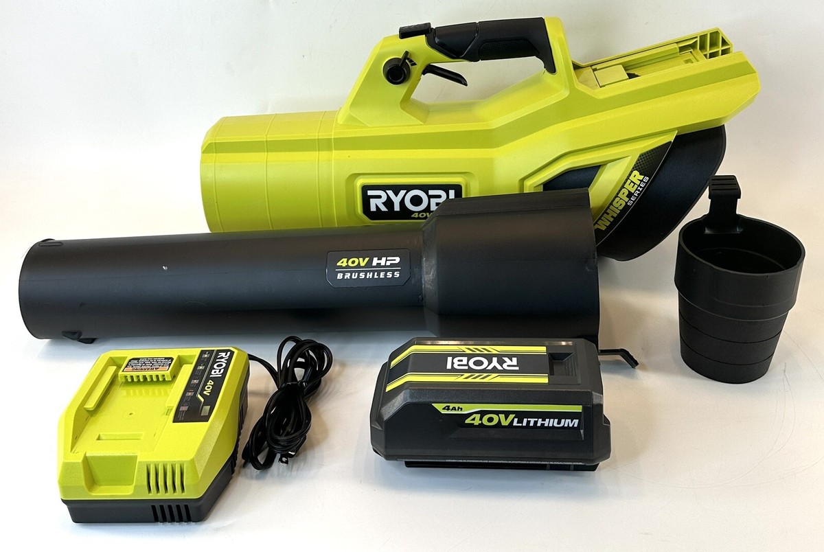 Ryobi 40V HP Brushless 650 CFM Leaf Blower W/ Ah Battery