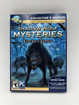 Shadow Wolf Mysteries TRACKS OF TERROR - PC Game Horror Edgar Allan Poe ...
