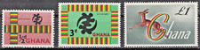 GHANA:1961 SC#95-97 MNH AP2326
