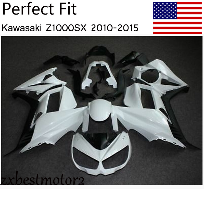 Pre-Drilled Fairing Kit Unpainted For Kawasaki Z1000SX 2010-2015