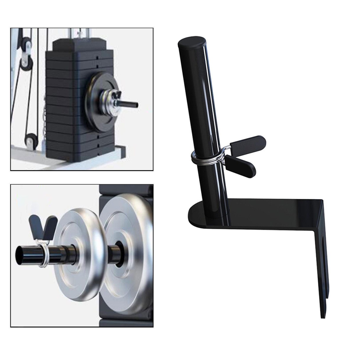 Heavy Duty Weight Plate Holder for Gym Weight Stacks UK