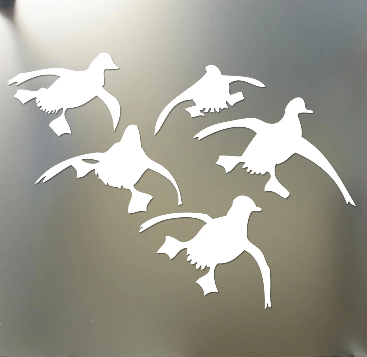 Mallard Landing in Water Decal