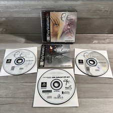 Parasite Eve (PlayStation 1, 1998) CiB Complete w/ Registration Card & Demo Disc