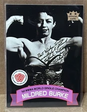 Mildred Burke 1996 All Japan Woman's Wrestling 1st WWWA Champ Queen Of The Ring