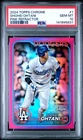 2024 Topps Chrome Shohei Ohtani Pink Refractor #1 PSA 10 Gem Mint