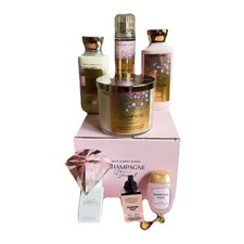 Bath and Body Works Champagne Toast Iconic Gift Set Bundle 7 Pieces New