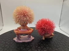 Vintage Oddzon Koosh Ball Babies Lot Of Two 90’s Toys with High Chair