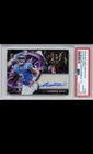 2024 Wild Card QB1 Jaxson Dart PURPLE CRYSTAL Rookie Auto #'D 1/1 PSA 10 GIANTS
