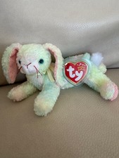TY Beanie Baby Cottonball a Plush Easter Bunny Rabbit
