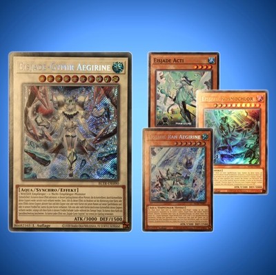 YuGiOh! Eisjade Karten zur Auswahl.