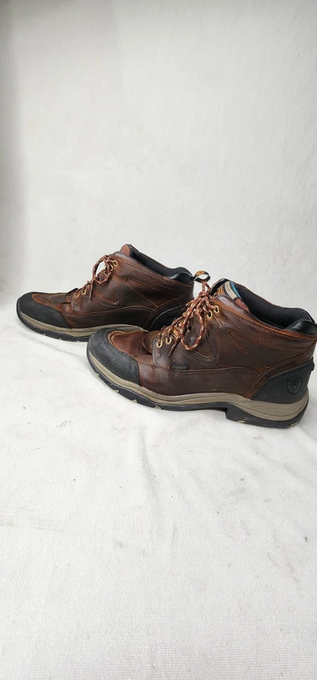 Ariat Hombres Cuero Marrón Exterior Terreno Senderismo Botas 10002183 Talla 11D Foto 3 de 4