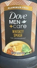 Dove Reserve Collection - Whiskey Smash Aluminum Free 72 H Deodorant Lot of 2
