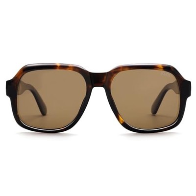 ☘️ Polarized  Sunglasses for Women: UV Protection Womens and Mens Square Shades Amazon.com: ANDWOOD Square Polarized Sunglasses For Men  main image 2
