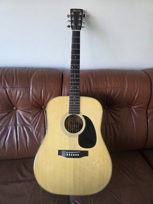 Morris W-602 1970s Acoustic   Made in Japan Martin D-18 Style, Solid Top