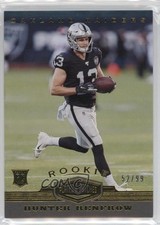 2019 Panini Plates & Patches Rookies 52/99 Hunter Renfrow #183 0b3