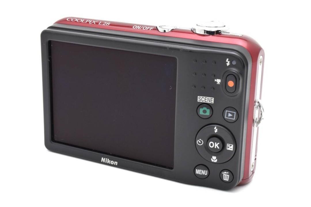 ニコン Nikon　COOLPIX L28 レッド #1315 Nikon COOLPIX L28 Red 1315 | eBay