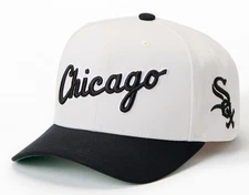 [HP11516-CWSOFWH] MENS MITCHELL & NESS MLB OFF WORD PRO SNAPBACK WHITE SOX