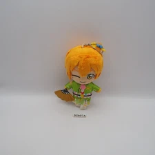 D2607A Love Live Rin Hoshizora Keychain 2015 PLIM Mascot 5" Plush Toy Doll Japan