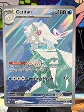cetitan pokemon card value stage 1 Cetitan 2024 Scarlet & Violet: Surging Sparks #201/191 Illustration Rare Price Guide