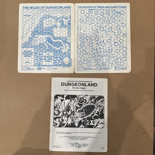 AD&D Lot 4 TSR Fantasy Adventure Modules Dungeons Dragons EX1, EX2, UK6, UK7 d&d - Picture 11 of 24