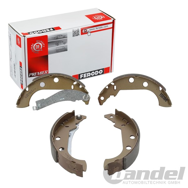 Ferodo Bremsbackensatz 229Mm Passend FüR CitroËN Xsara ZX Peugeot 306 405 |-image