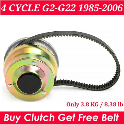 #ad Primary Drive Clutch amp; Belt for G2 G8 G9 G16 G20 G21 G22 4 Cycle Gas Golf Cart $127.89