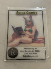 2026 Wondercon Rated Comics Exclusive Transparent Trading Card
