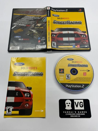 PS2 - Ford Bold Moves Street Racing Sony PlayStation 2 Complete #111