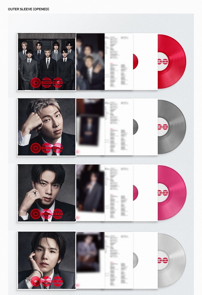 BTS ARIRANG 5th Album VINYL 8 Ver SET/8 Vinyl(LP)+8 Sleeve+8
