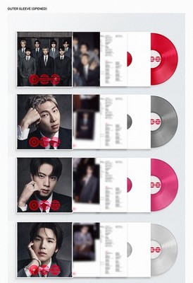 BTS ARIRANG 5th Album VINYL 8 Ver SET/8 Vinyl(LP)+8 Sleeve+8