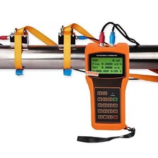 Portable Ultrasonic Flow Meter TUF-2000H Flowmeter TS-2 DN15-DN100mm Transducer