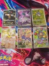 Lotto 6 Carte Pokemon Full Art Illustrazioni Rare Ita Near Mint