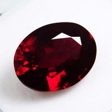 Natural Red Painite 7.50 Ct Oval Cut Stunning "CERTIFIED" Loose Gemstone