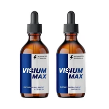 (2-Pack) Visium Max Drops -VisiumMax Liquid Drops Supports Healthy Vision