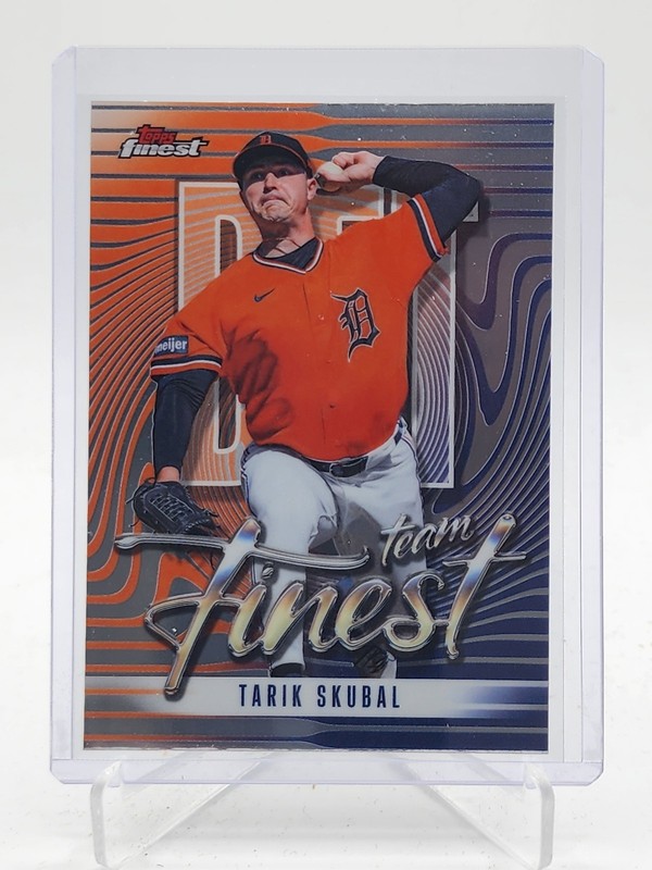 TARIK SKUBAL 2026 TOPPS FINEST TEAM FINEST #TF-2 BASEBALL DETROIT TIGERS Q3967