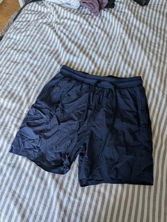 Mens Castore Navy Shorts Gym Fitness Running