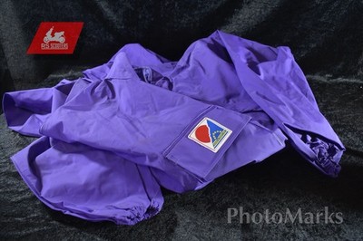 Levior Regenkombi lila Vintage XXL neu Regenanzug wasserabweisend Roller