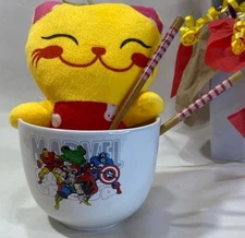 Marvel Retro Comics Group | 20-Ounce Ramen Bowl-No Sticks