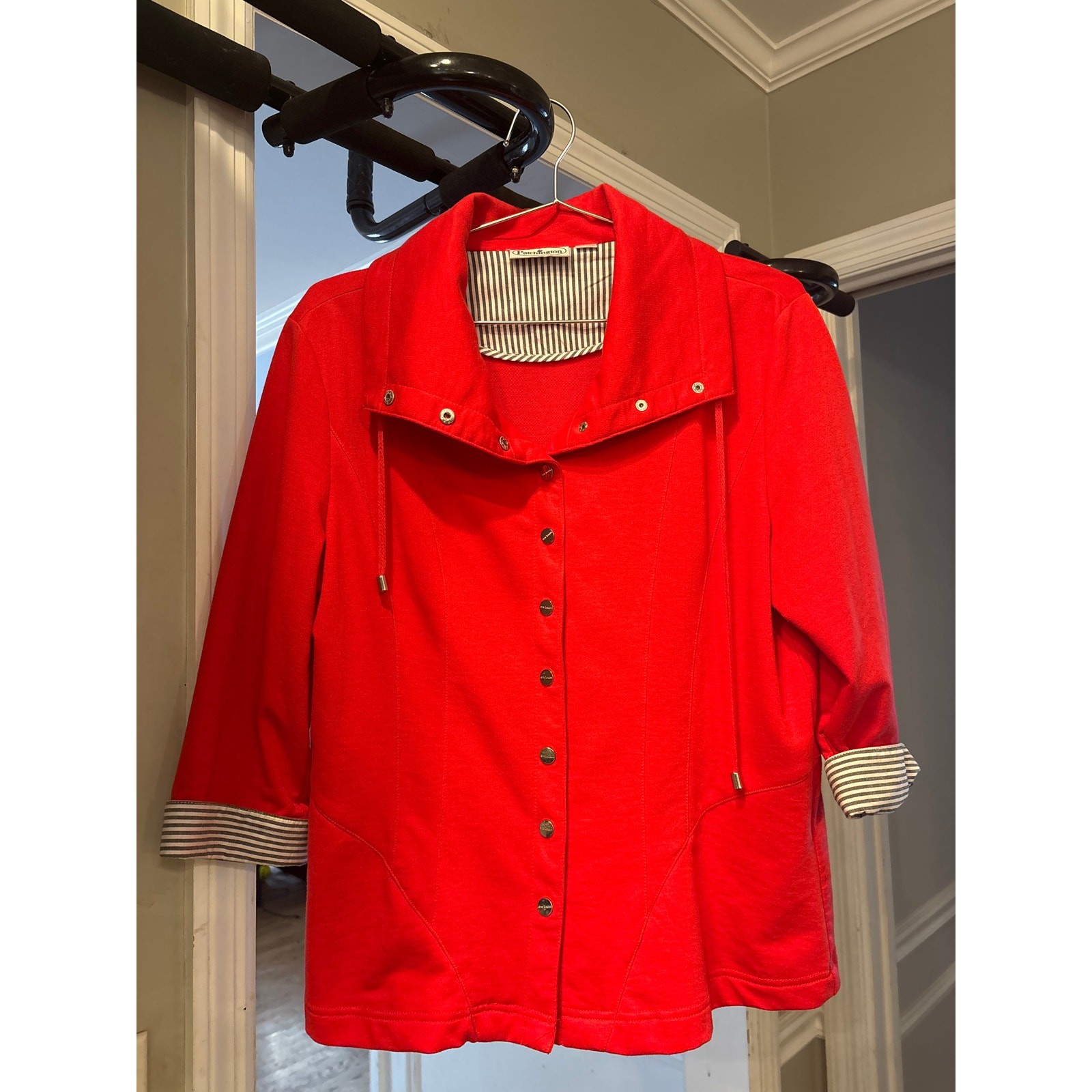 Patchington Size Medium Red Sweater - image 3