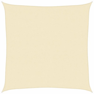 Sonnensegel 160 g/m² Creme 4,5x4,5 m HDPE