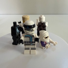 Lego Ninjago 70724 70726 70730 70742 Zane Pixal Minifigures 2507 2506 2504 2113