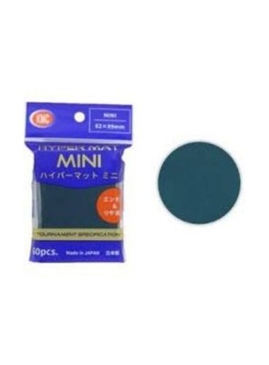 KMC SMALL 60 Sleeves - Hyper MAT mini GREEN