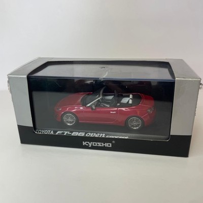 Kyosho 1/43 Toyota FT-86 Open Concept Flash Red Model Car New
