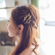 New Women Tree Branch Creative Hairpins Fascinator Bobby Pins Hair Accessories